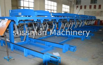12 Meters  Auto Stacker For Roll Forming Equipment Conveyer Belt Speed 36m / min