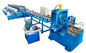 Single Chain Driving System Fire Damper Roll Forming Machine Hydraulic Cutting
