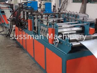 18 Forming Stations Roll Forming Equipment For Fire Damper Production Chain Drive