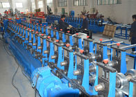 GCr15 Steel Shelving Rack Roll Forming Machine 200-600mm Width Adjustable
