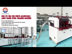 Maszyna do kształtowania o szerokości regulowanej ze stali lekkiej
