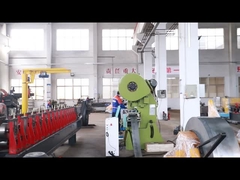 System sterowania PLC Metalowa maszyna do formowania drzwi z hydraulicznym cięciem